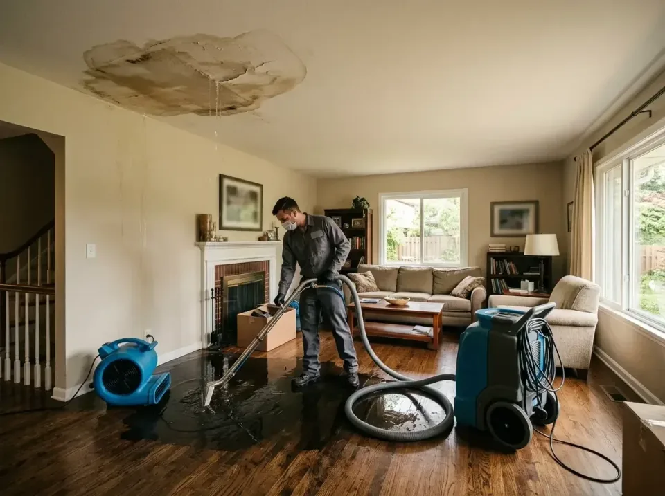 attic-pipe-burst-ceiling-drip-008 — frequently asked questions, Water Damage Restoration & Carpet Care in Kiel, WI